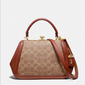 Frame Coach Bag In Signature Canvas F72684